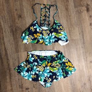 2/$5🌻 Skirt Two Piece Bikini